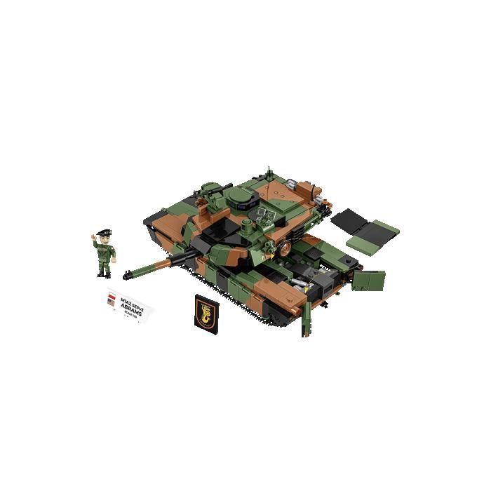 Jeu de construction - COBI - M1A2 SEPv3 ABRAMS - Camouflage - Poids 1,27 kg - Couleur camouflage