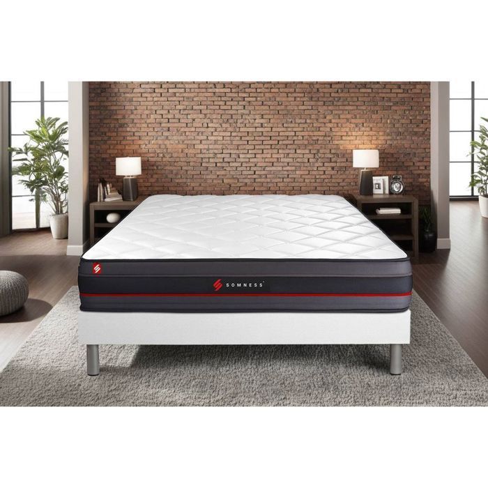 REGEN memory foam bed base and mattress set 90x200