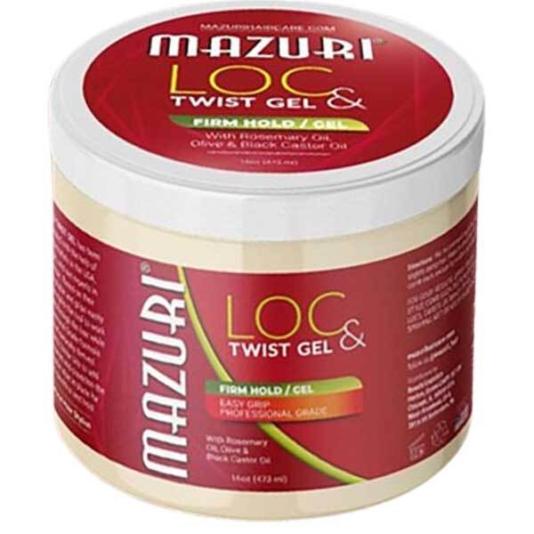 Mazuri Loc And Twist -geeli, vahva pito