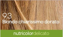 BIOKAP Biokap Nutricolor Delicado Coloração Orgânica para Cabelo 9.3 Louro Dourado Muito Claro