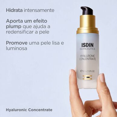 Isdinceutics Prevent Hyaluronic Concentrate Serum proti gubam Serum za polnjenje kože s hialuronsko kislino 30 ml