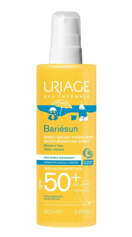 Uriage Bariesun Nawilżający Spray dla dzieci SPF50+