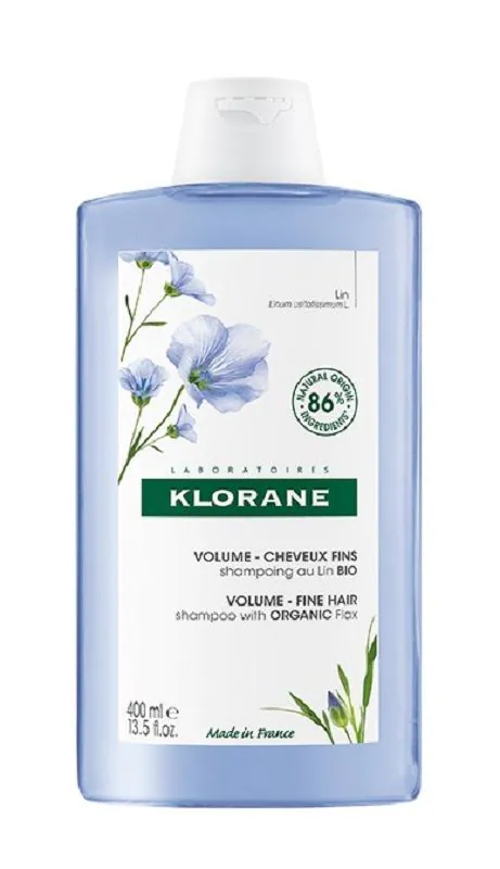 Klorane Szampon z organicznym lnem