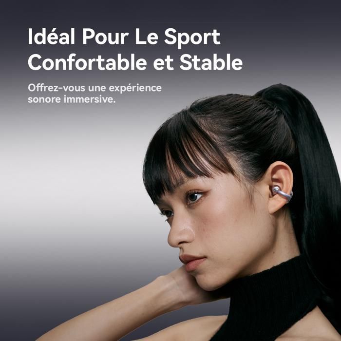 Écouteurs Sans Fil Bluetooth 6.0 - SANAG S-S6SUltra Noir - Étanche IP67 - 42h Autonomie-Localisation Anti-perte