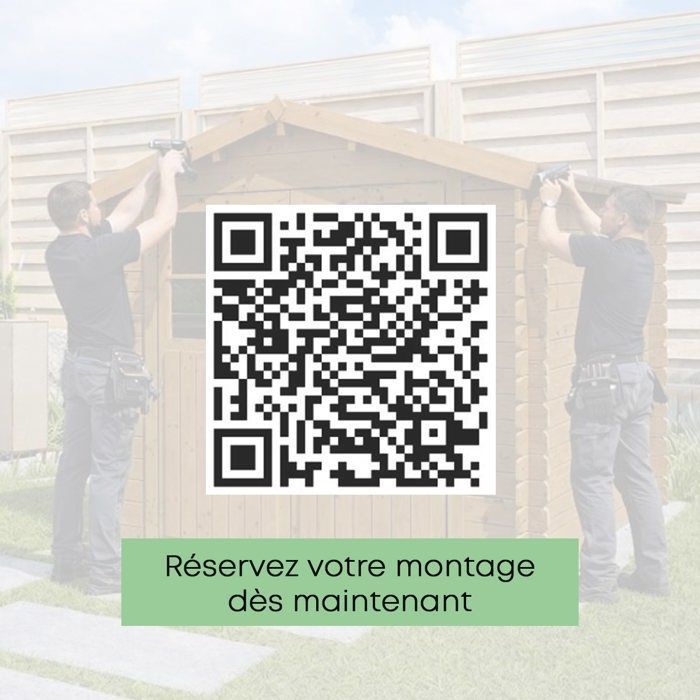 LETO 4.9 m2 premium quality brown autoclave-treated wooden garden shed.