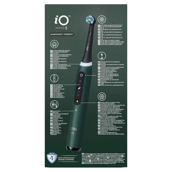 Oral-B iO5 Series 5 Special Edition електрична четкица за зубе<br>зелена