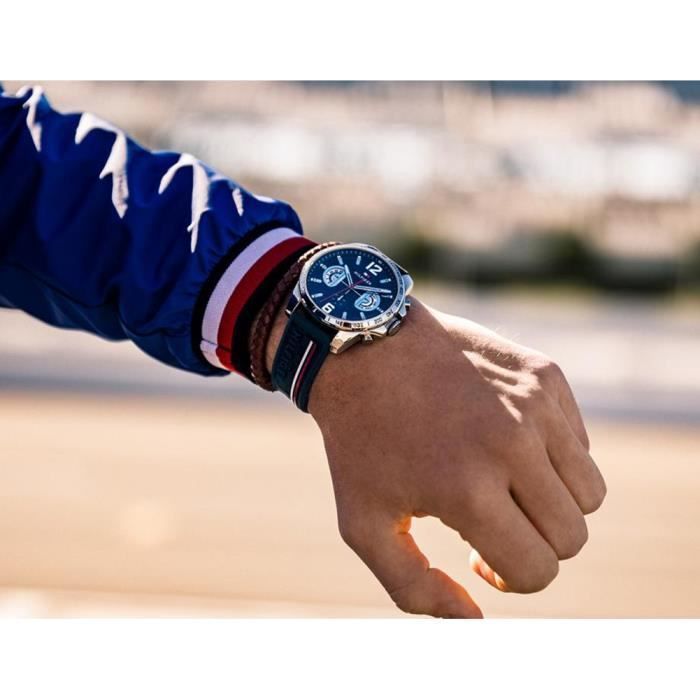 Reloj - Tommy Hilfiger - 1791476 - Cuarzo - Caucho azul - 46 mm