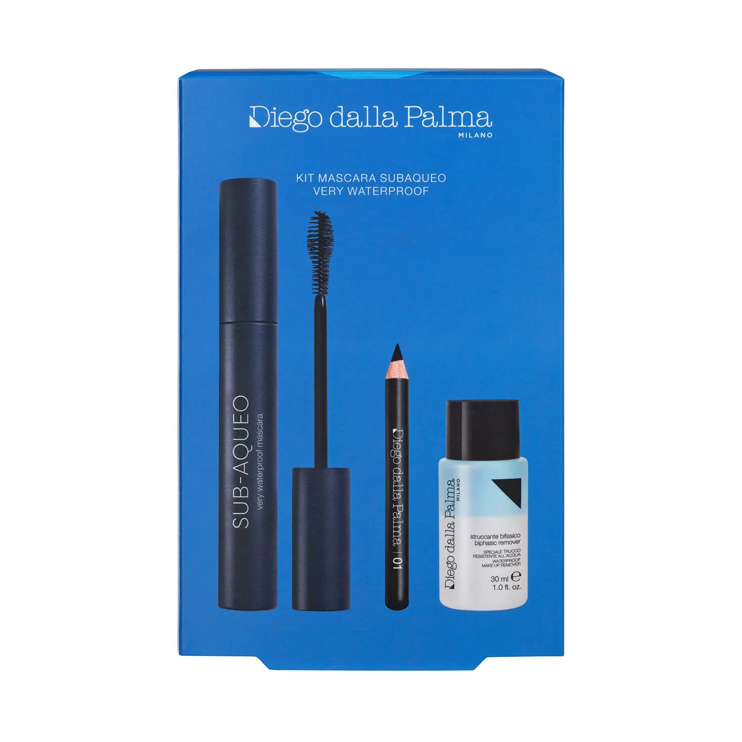 Occhi Kit Mascara Subaqueo 2025 - Cofanetto Make Up, Mascara Waterproof
