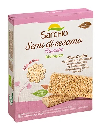 SARCHIO Glutenfreier Snack aus Sesamsamen, 80 g