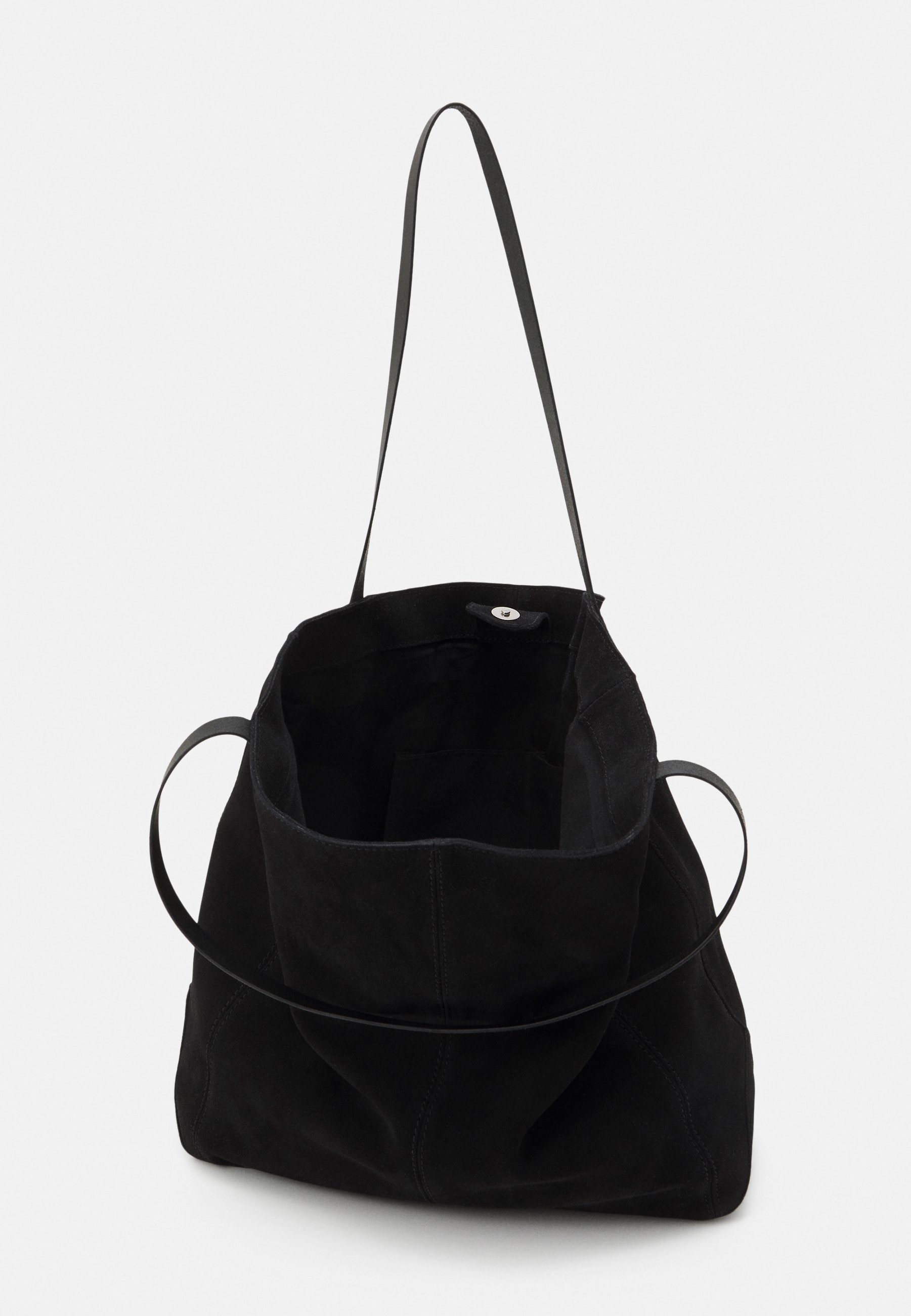 Anna Field LEATHER - Tote bag - zwart