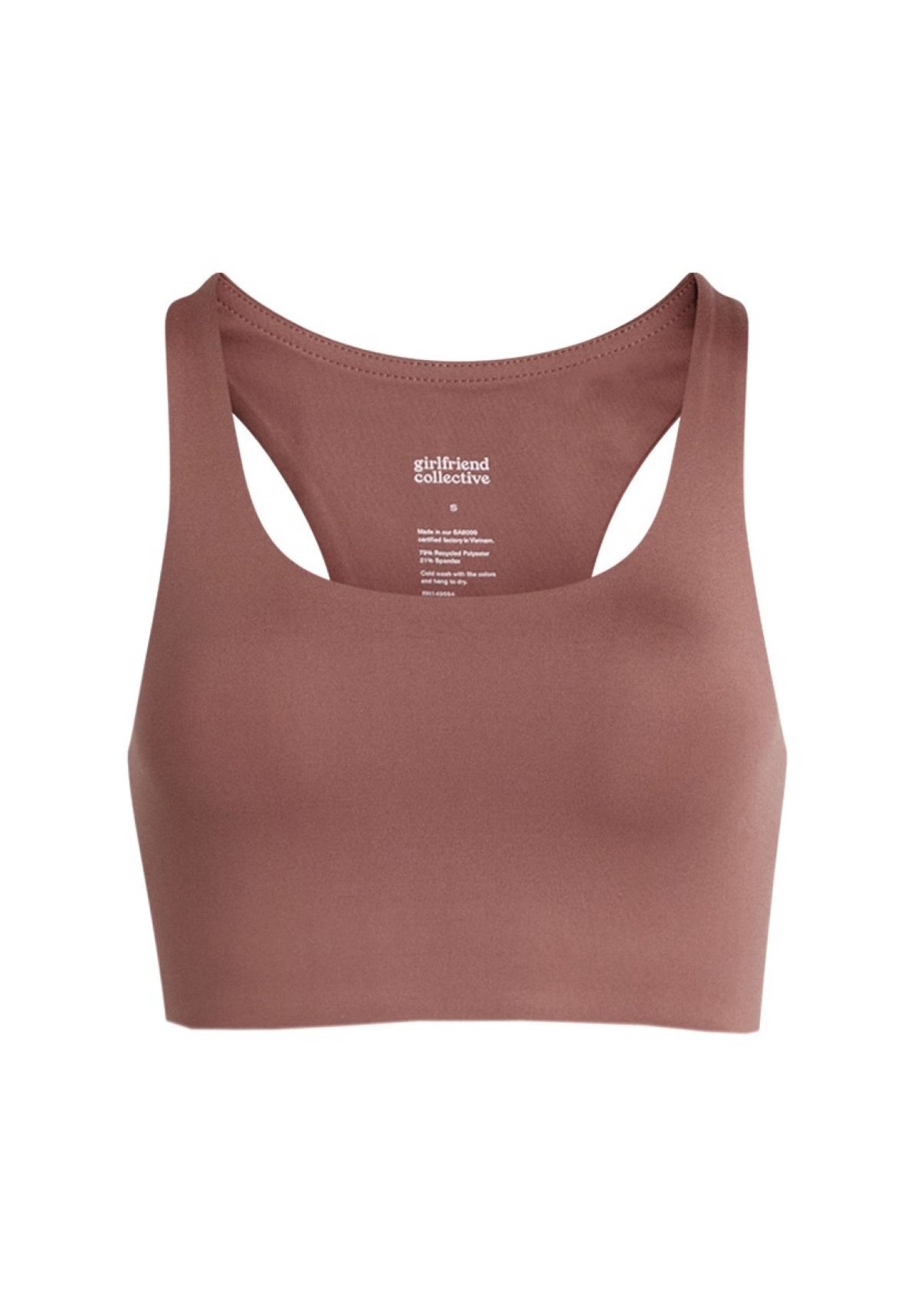 Soutien-gorge de sport à maintien moyen Girlfriend Collective - Storm