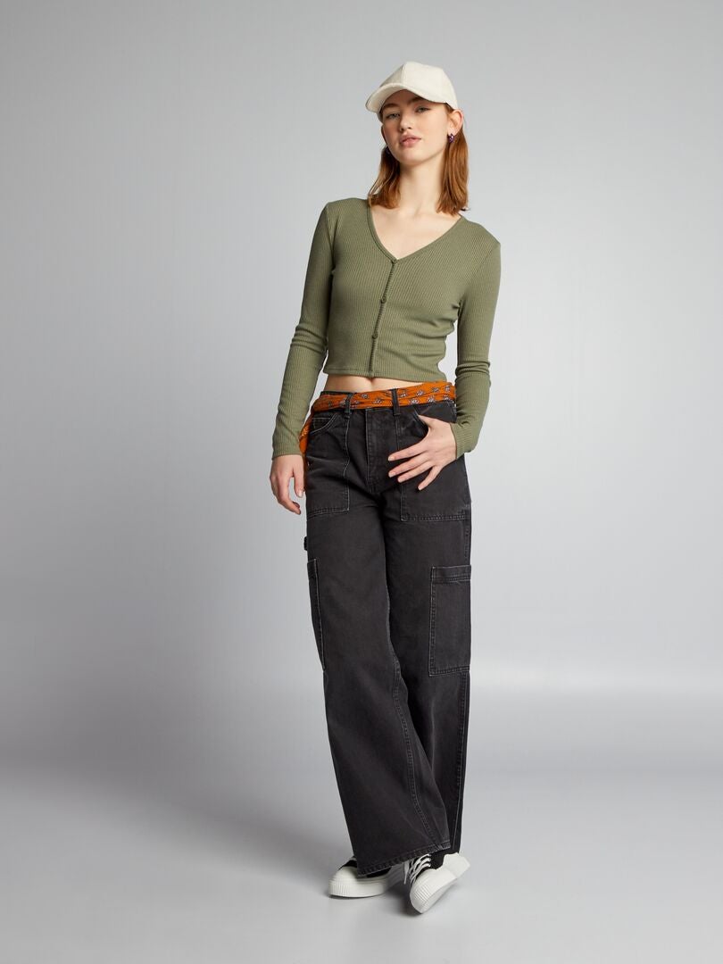 Kort T-shirt - GROEN