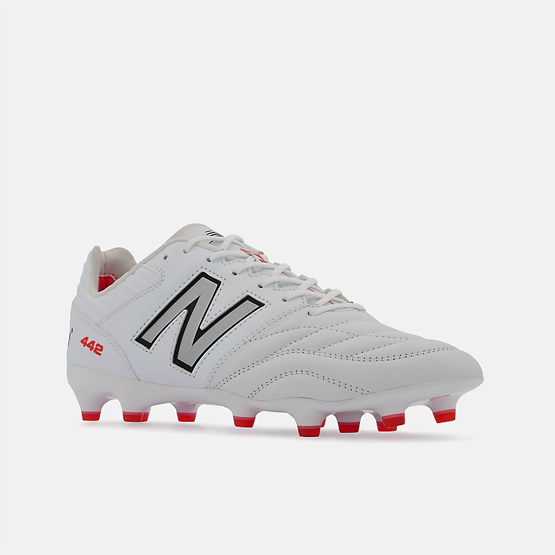 Unisex 442 V2 PRO FG - białe ze srebrnym