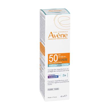 Avène Fluid Anti-Imperfection High Protection SPF50 Aurinkovoide Neste Epätäydellisyyksien Estoon 40 ml 40 ml