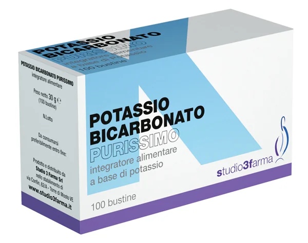 Kaliumbicarbonaat 100 zakjes kaliumsupplement