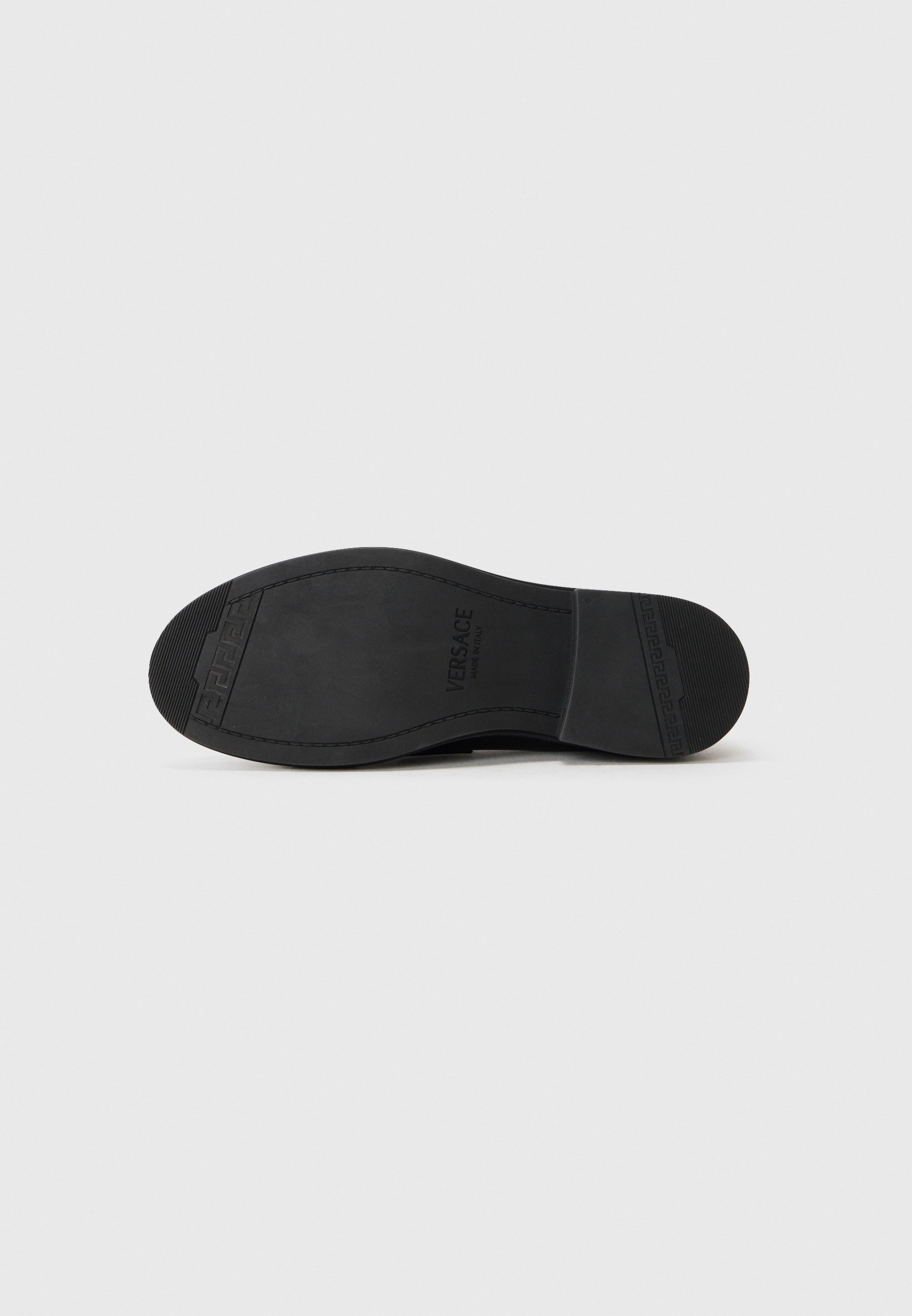 Versace instappers - zwart/goudkleurig