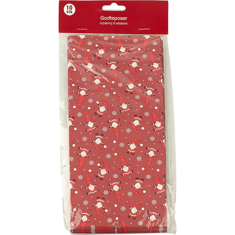 Sacchetti regalo per la casa, 10 pezzi. Natale