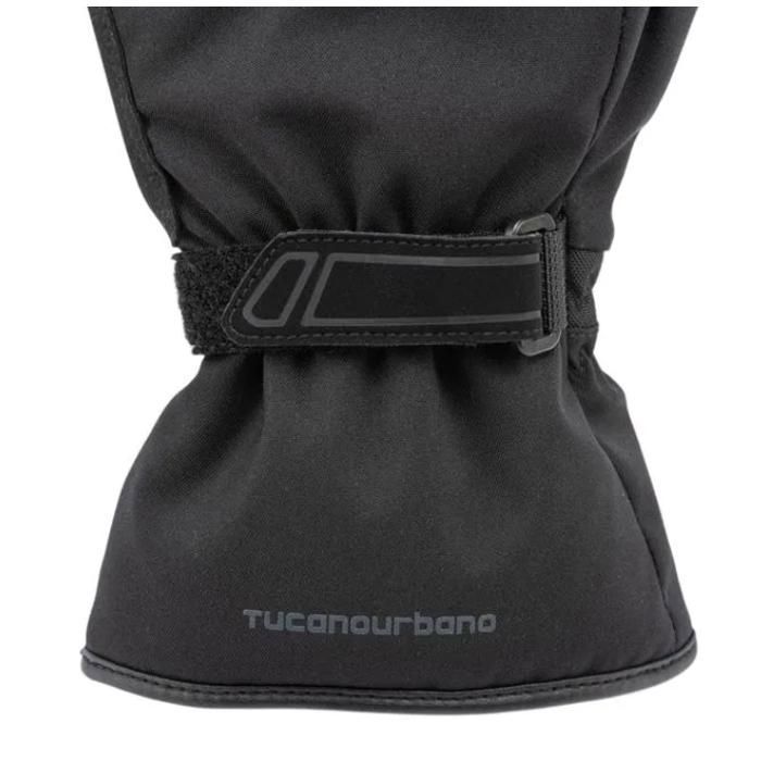 Guantes de moto de invierno Tucano Urbano Password Plus - Negro