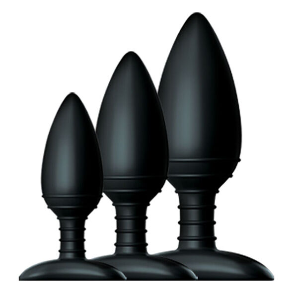 Trio de plugs anaux Nexus