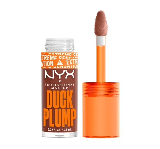 NYX Professional Makeup Duck Plump powiększający błyszczyk do ust 07 Mocha Me Crazy 6,8 ml