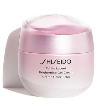 Shiseido White Lucent Brightening Gel Cream, frisk og fuktighetsgivende ansiktsgel mot mørke flekker, 50 ml