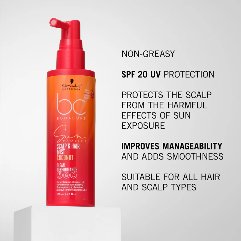 Schwarzkopf Professional BC Bonacure Spray Protetor Solar para Couro Cabeludo e Cabelo
