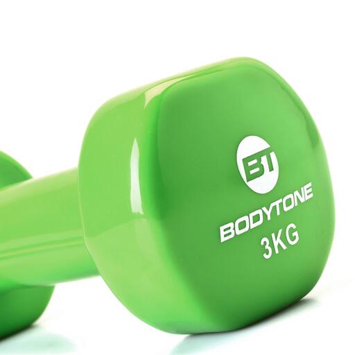  Mancuernas 3 kg Bodytone