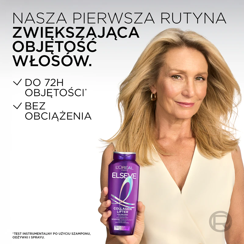 Shampoo Volumizador Elseve Collagen Lifter da L'Oréal Paris