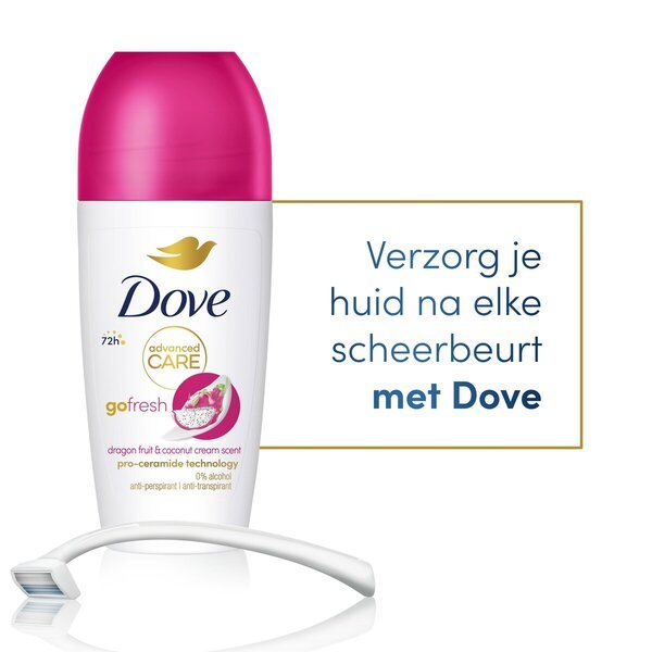 Dove Advanced Care Go Fresh antiperspirantný dezodorant s dračím ovocím a kokosovým krémom 50 ml