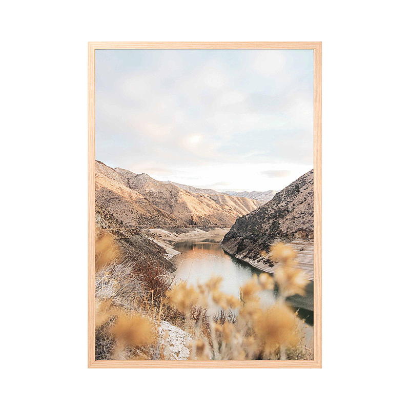 Marco para el hogar Renee 50 x 70 cm, naturaleza