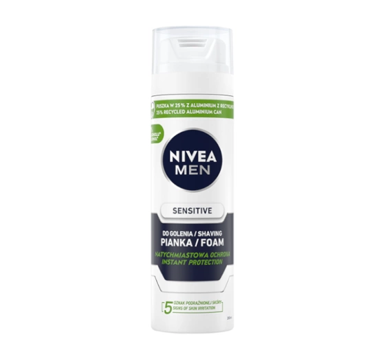 NIVEA MEN Sensitive pianka do golenia 200 ml