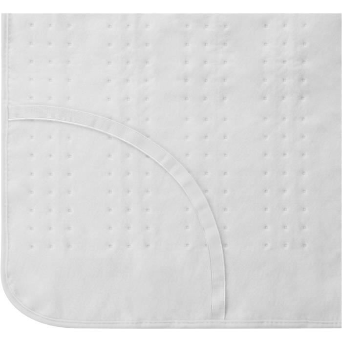 Surmatelas chauffant – Chauffe-lit 2 places– medisana HU 676 – lavable – 4 niveaux de températures - arrêt automatique – 150x160cm