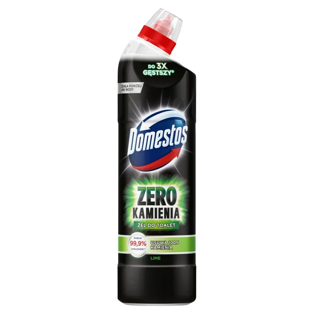 Domestos Zero Kamienia Żel do WC, Lime