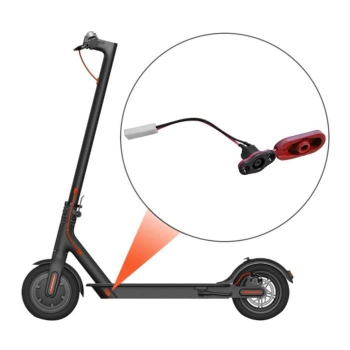 Porta di ricarica per monopattini elettrici Xiaomi M365 e Aovo - Rossa - Adulto