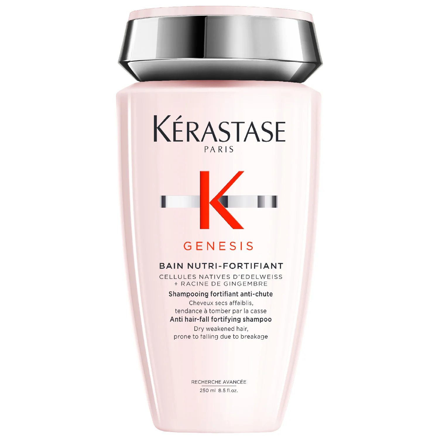 Genesis Bain Nutri-Fortifiant - Shampoo Rinforzante, Shampoo Nutriente, Shampoo Riparatore, Shampoo Anticaduta