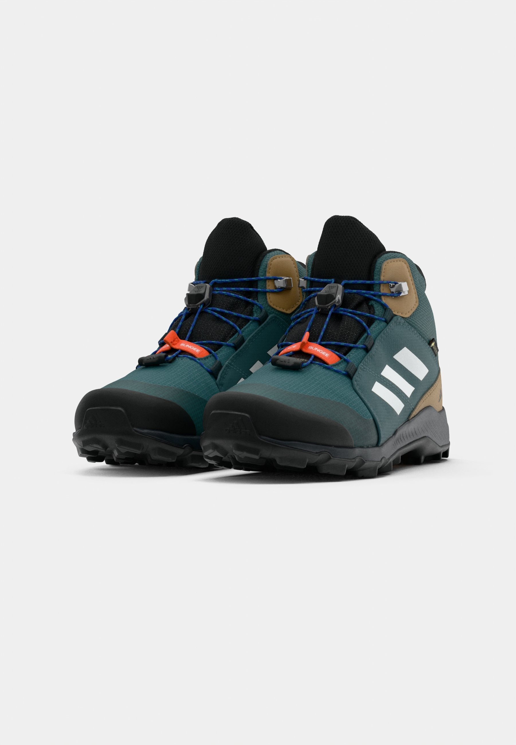 Adidas Terrex GTX UNISEX - Scarpe da trekking - usate, color verde acqua/argento metallizzato/blu semilucido