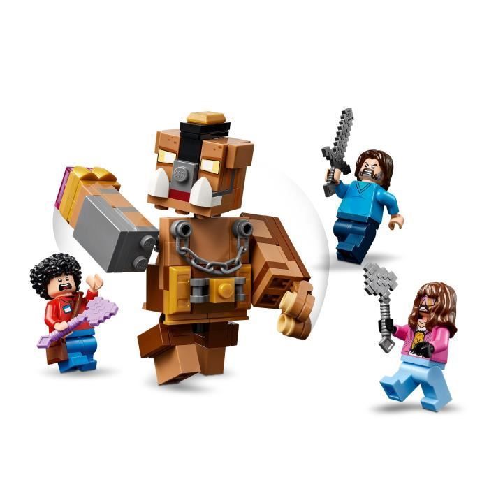 LEGO Minecraft 21272 Le Ring du Manoir des Bois - Jeu de construction garçon dès 10 ans