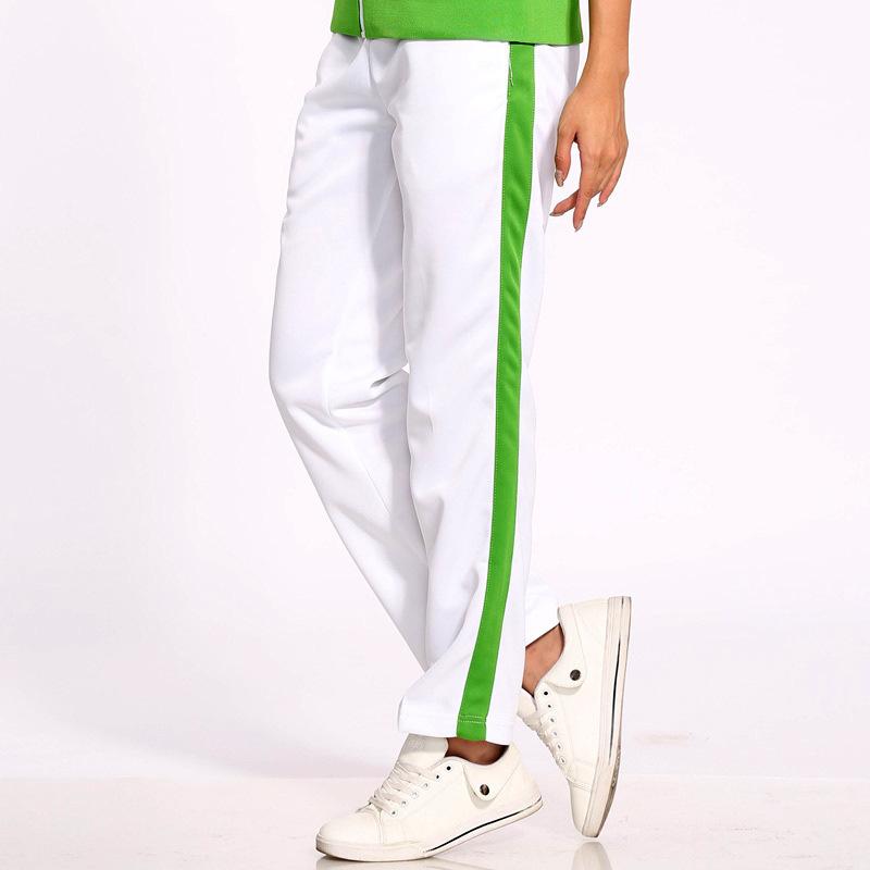 Zomerse casual joggingbroek van Koreaanse zijde voor heren, basic trainingsbroek, gestreept, dun, ademend, sportbroek, rechte broek
