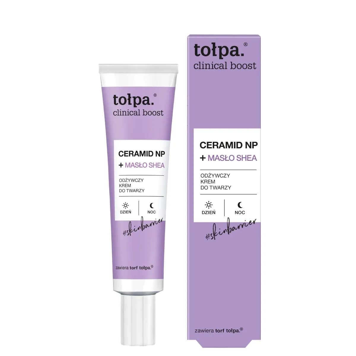 Tołpa Clinical Boost Ceramidy + Masło Shea Odżywczy krem do twarzy