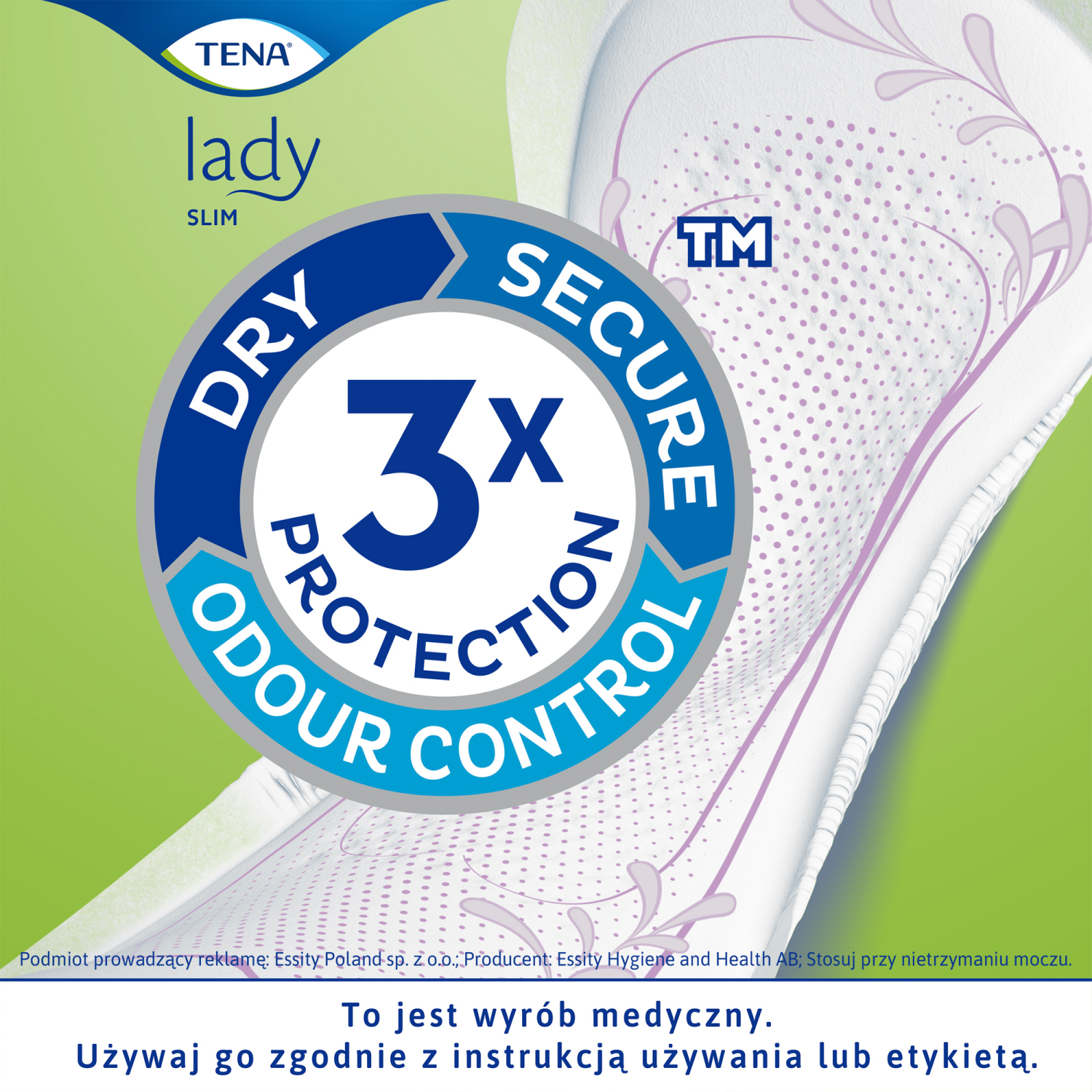 Tena Lady tisztasági betét 12 db Slim Normal
