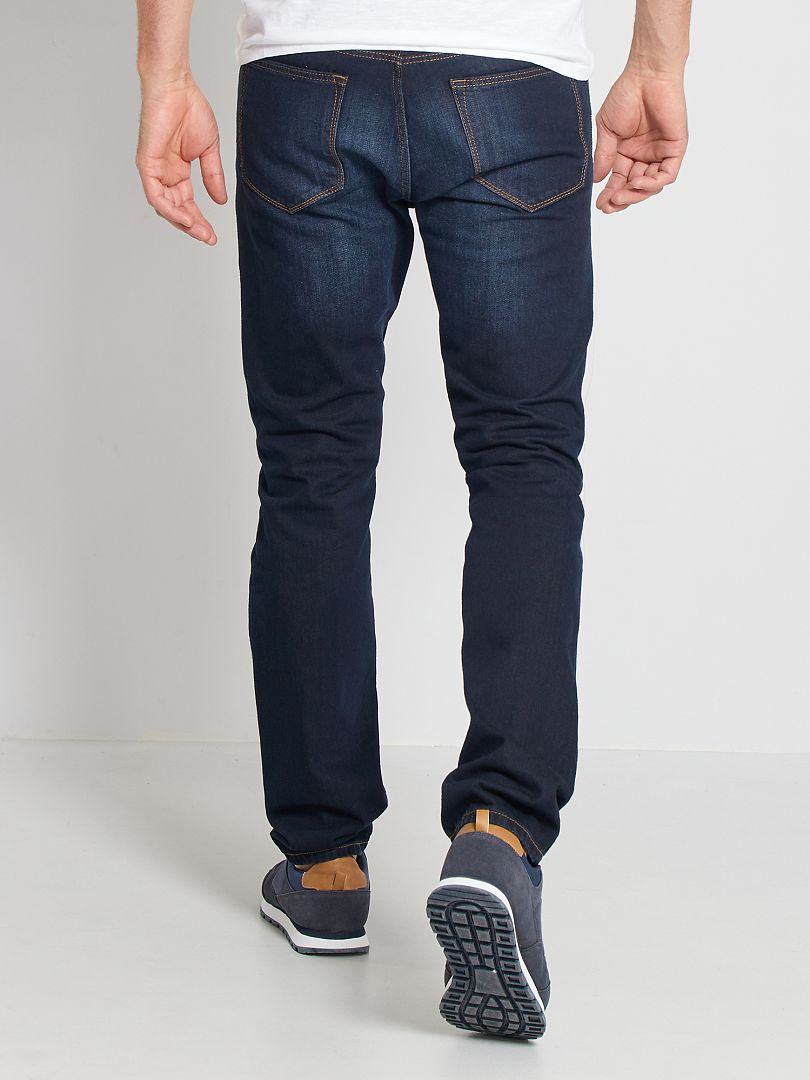Calça jeans de corte regular tamanho L34 - azul índigo