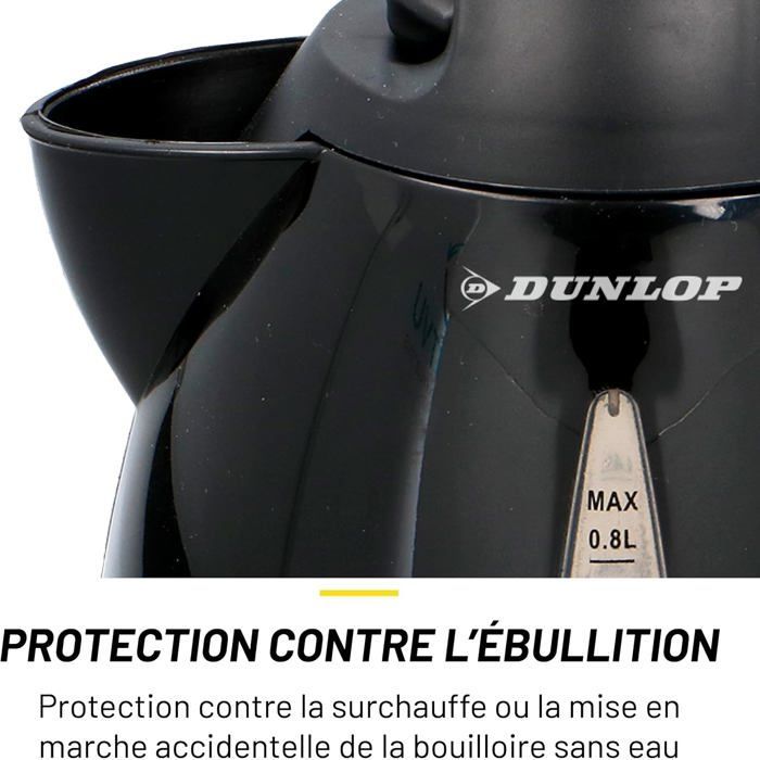 Hervidor eléctrico de viaje TRAHOO - 0,8 L - 24 V - Enchufe para encendedor de cigarrillos - Protección térmica - Apagado automático