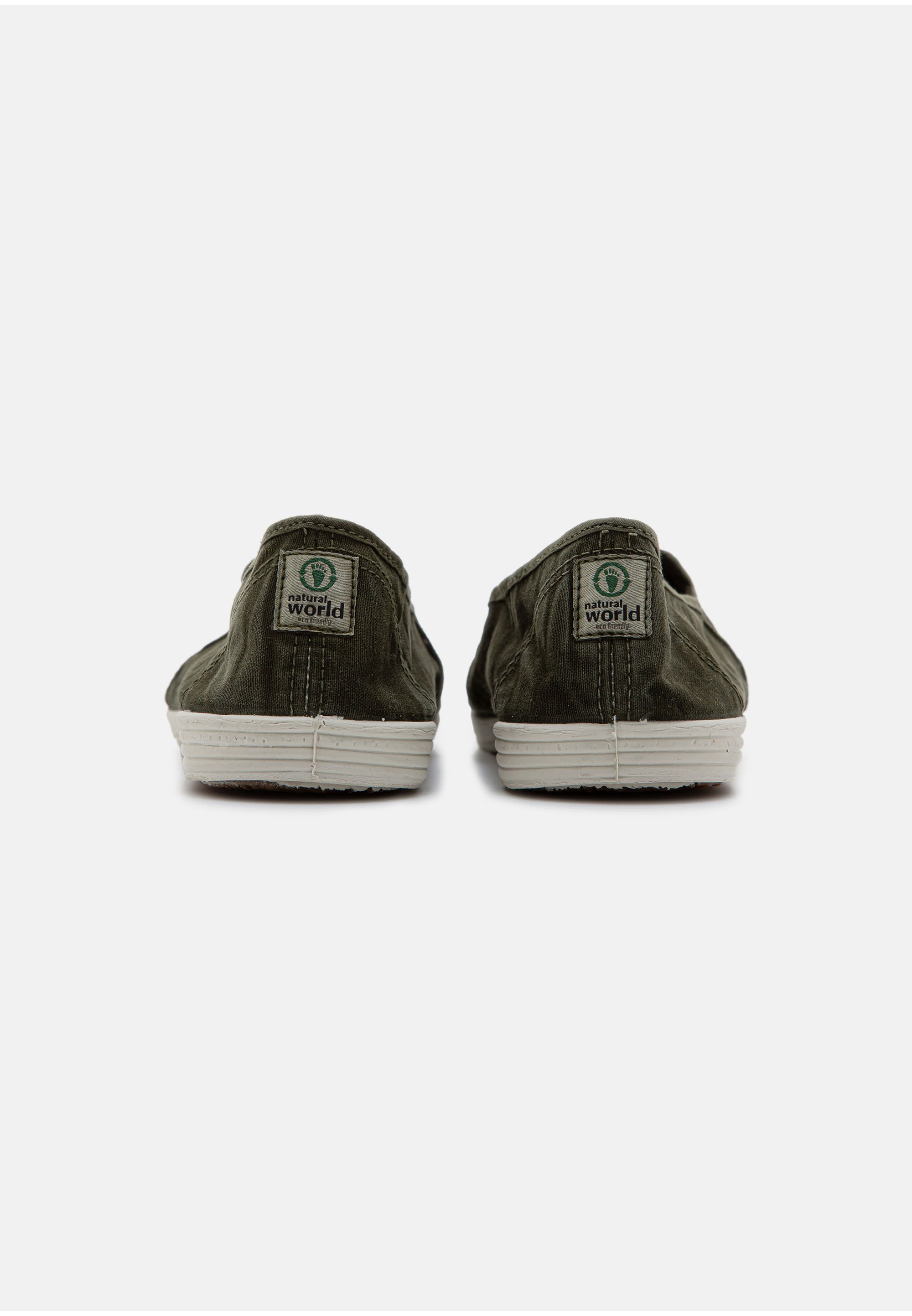 Natural World CANGREJO - Slip-on - kaki