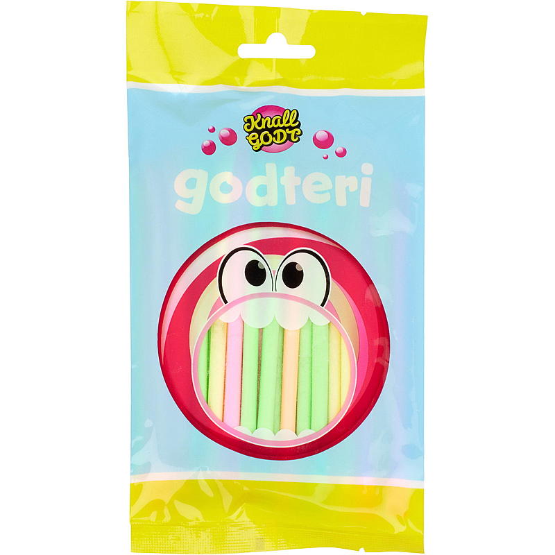 KnallGoodt Sherbet sugrör 35 g, Cool