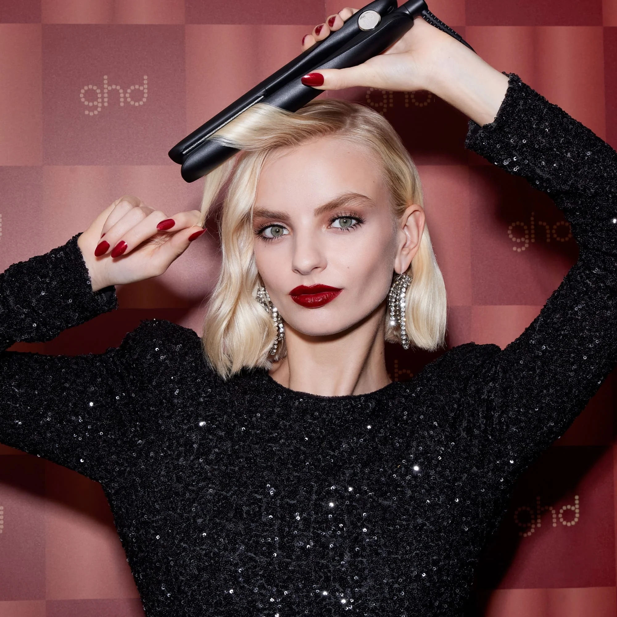 Styler ghd gold® Gift Set - piastra per capelli professionale + paddle brush - Cofanetti per Capelli, Piastra Capelli, Spazzole