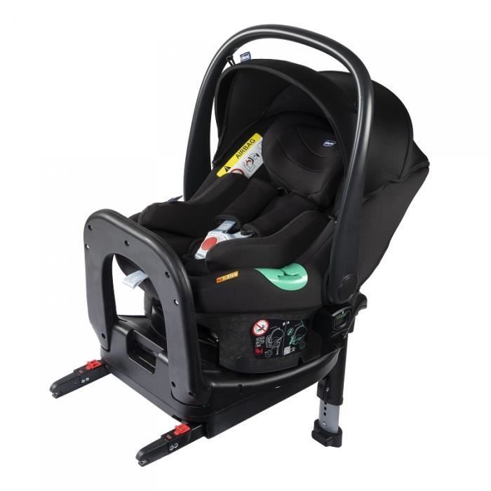 Silla de coche CHICCO Kiros i-Size negra con base