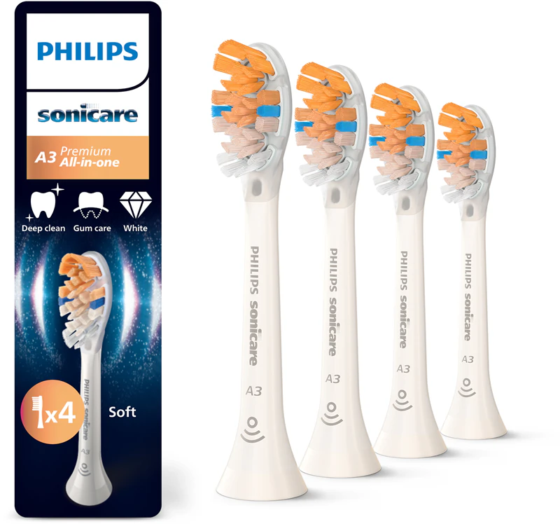 Philips Sonicare Premium All-in-One HX9094/87 Ersatz-Zahnbürstenköpfe