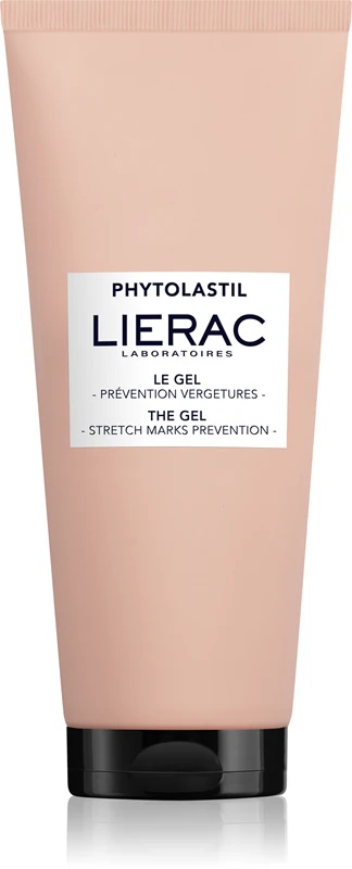 Lierac Phytolastil gels striju profilaksei, kas samazina esošās strijas un novērš jaunu veidošanos.