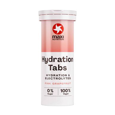 Maxi Nutrition tablete za hidracijo z okusom roza grenivke, 10 tablet
