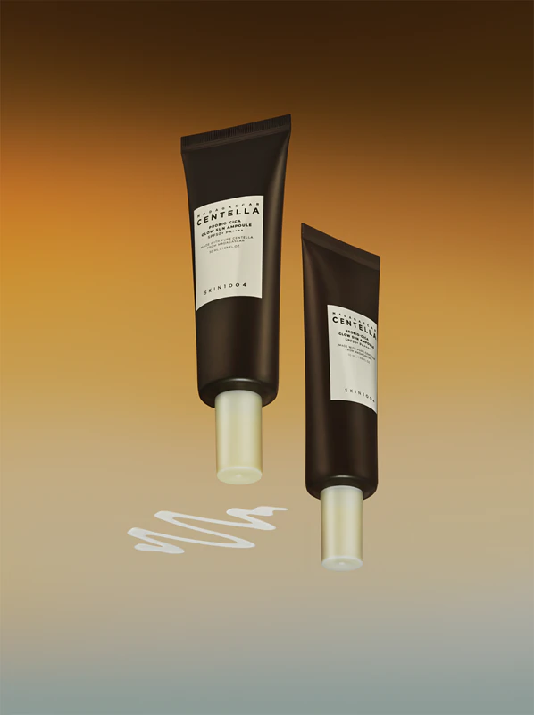 Ochranné sérum SKIN1004 Madagaskar Centella Probio-Cica Glow Sun Ampoule, ktoré obnovuje ochrannú bariéru pokožky
